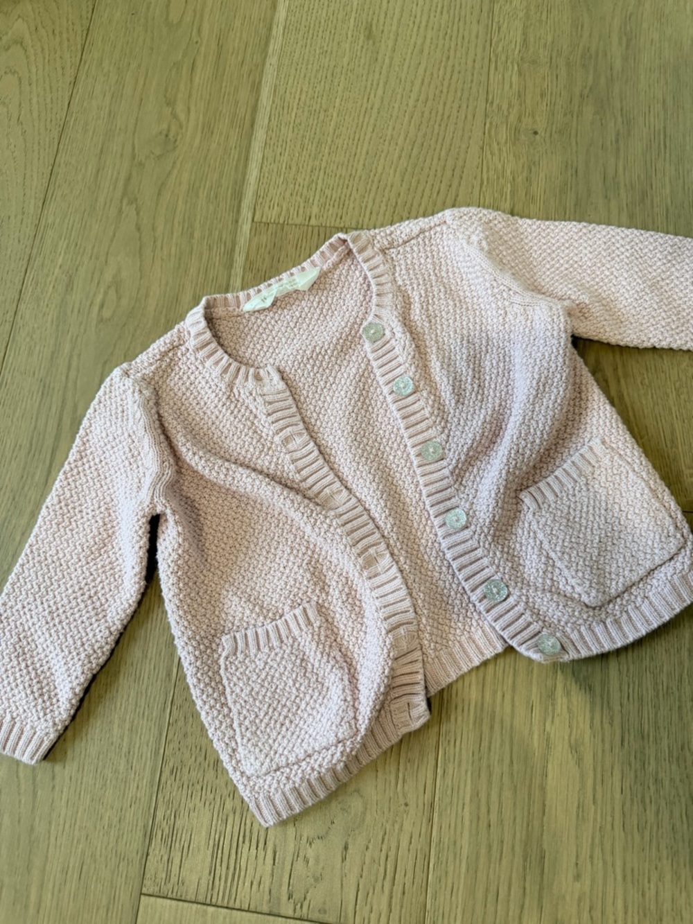 H&M Kids Pink Knit Cardigan Jacket